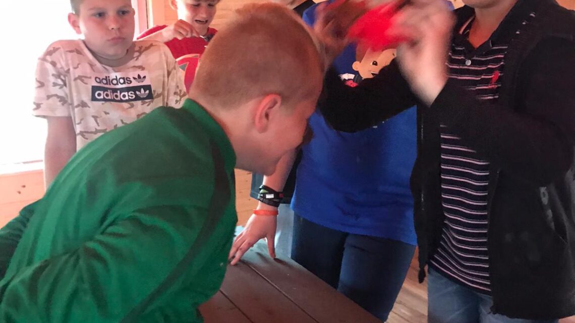 Chrzest na Obozie Sportowym Darłowo 2020.