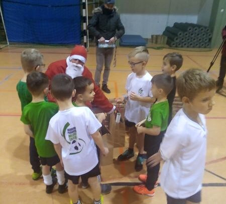 Mikołaj w Akademii Młody Talent