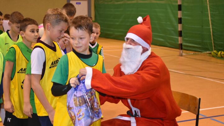 Mikołaj na treningach