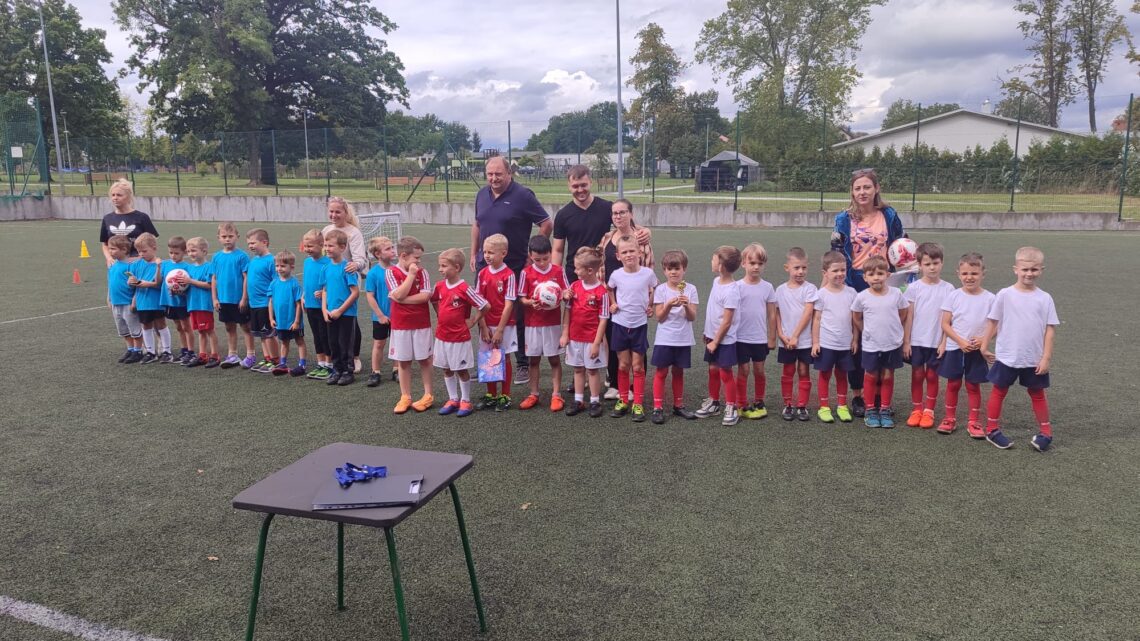 Turniej Piłki Nożnej Przedszkolaków z okazji Narodowego Dnia Sportu